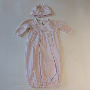 Kissy Kissy crochet dress and hat O/S